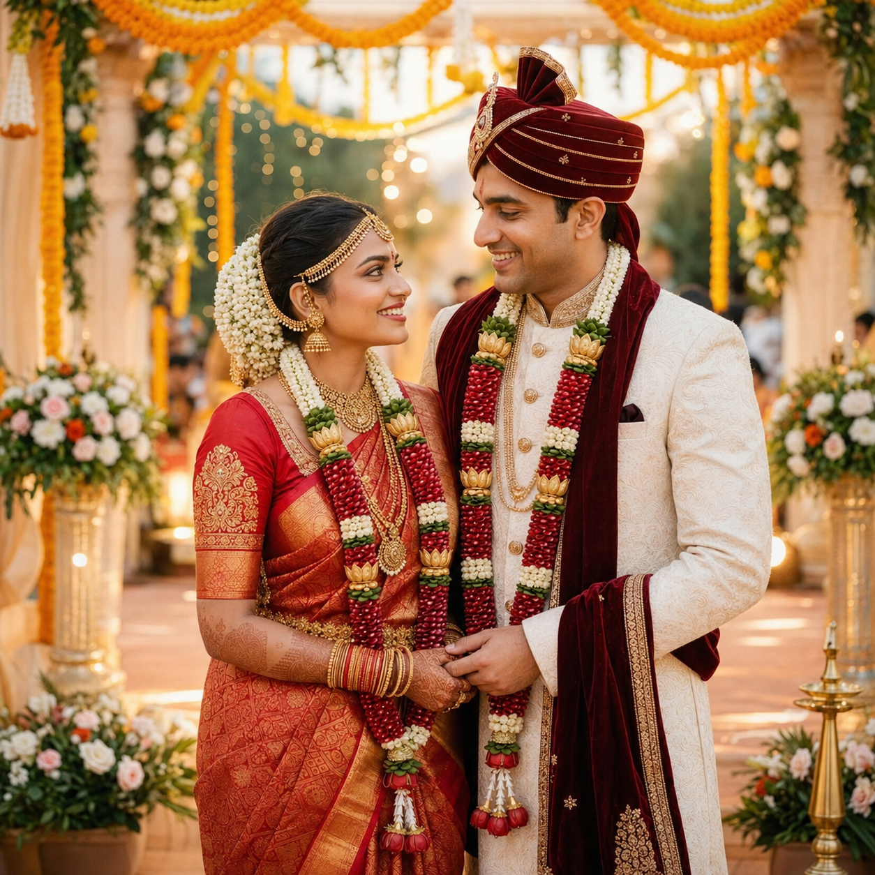 Padmashali Matrimony Couple